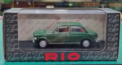 Rio Models 1/43 Scale Diecast 4161- Fiat 128 due  Porte - verde oliva